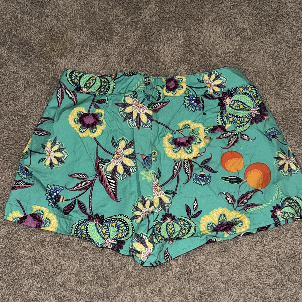 Maeve Anthropologie belted cuff shorts - Picture 3 of 4